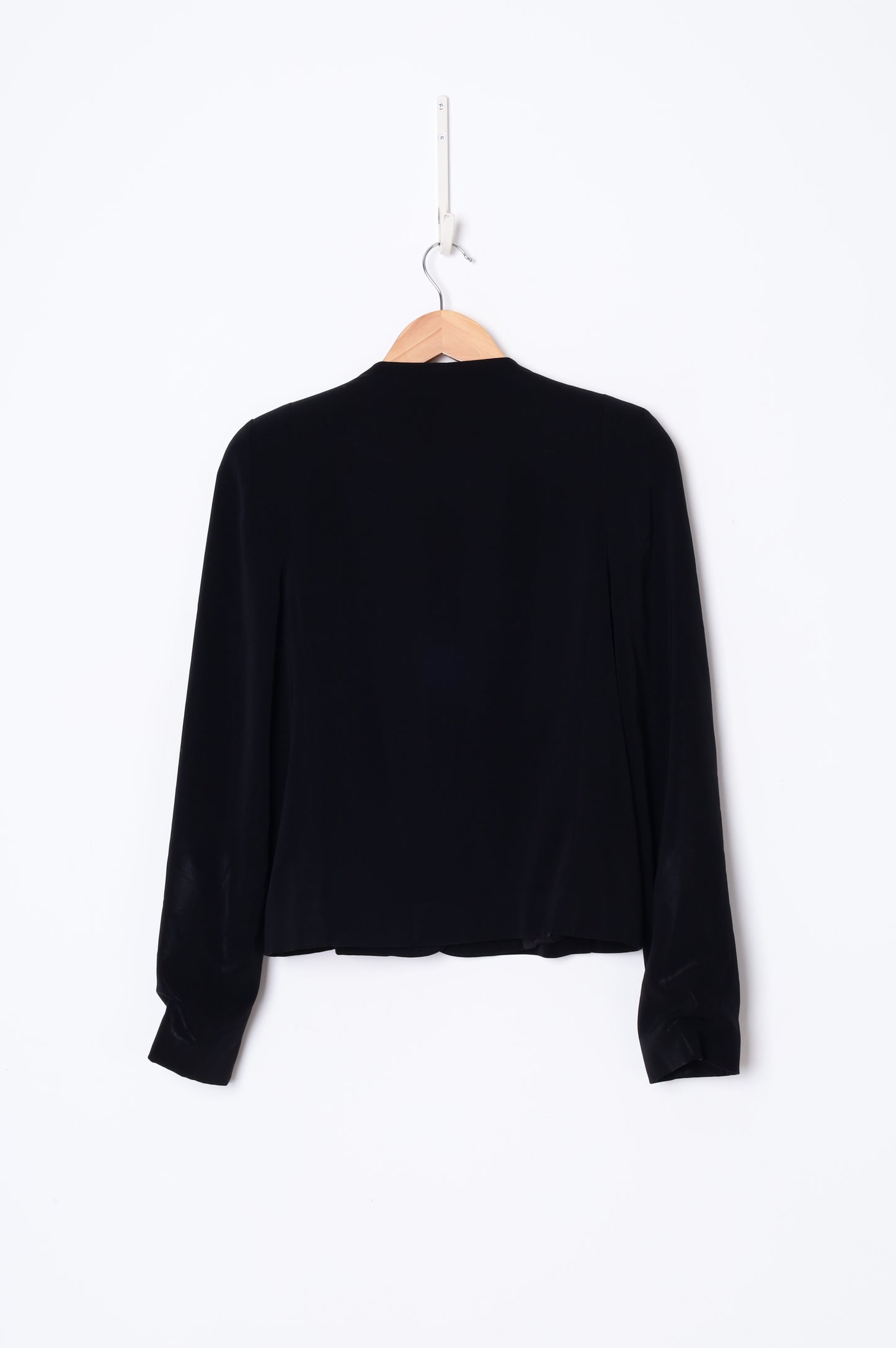 Helen Cherry Womens Black Jacket Size S
