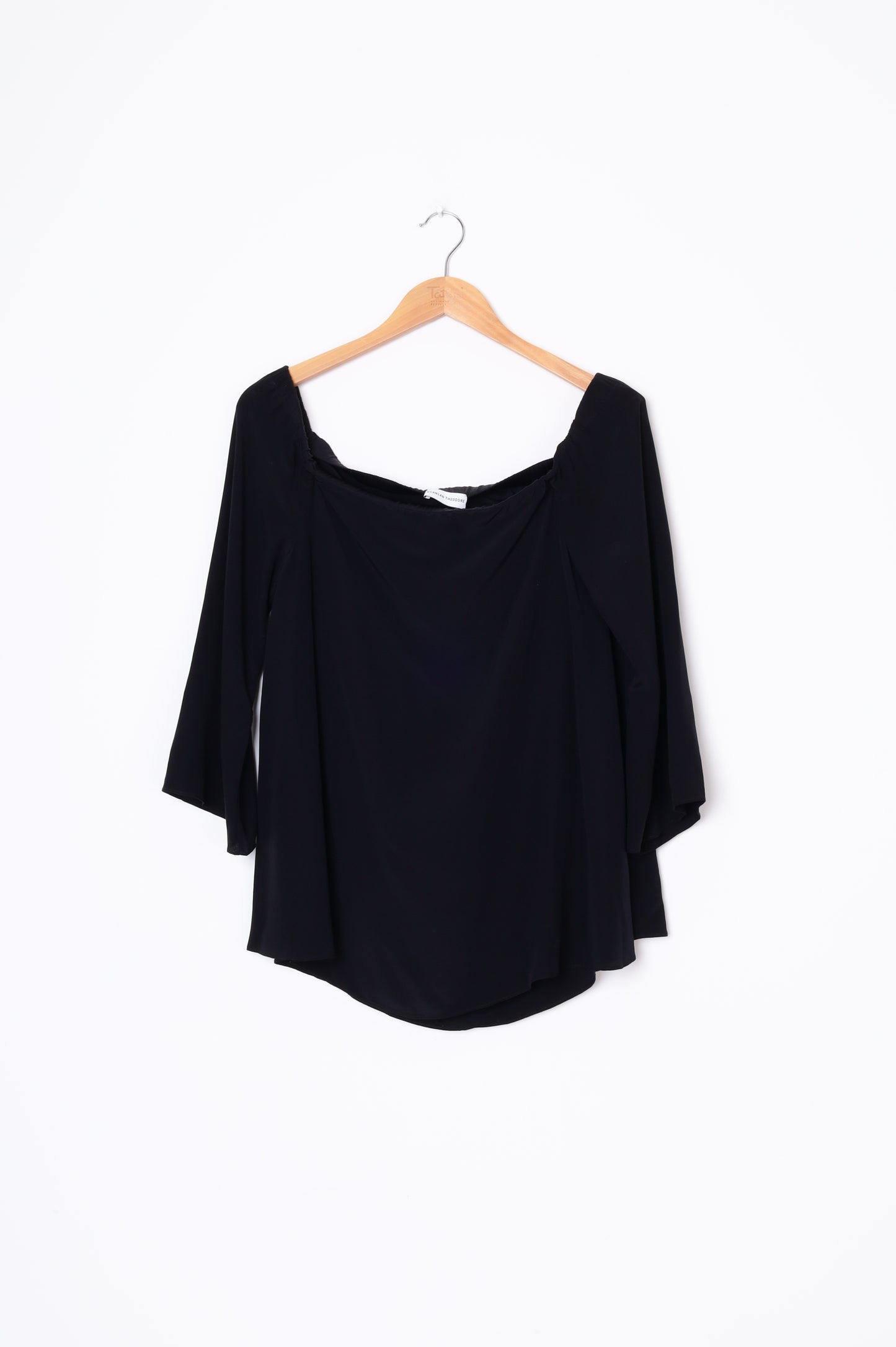 Scanlan Theodore Womens Black Top Size 10