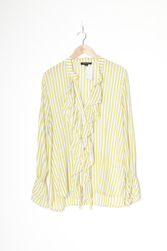 Repertoire Womens Green Shirt Size 10