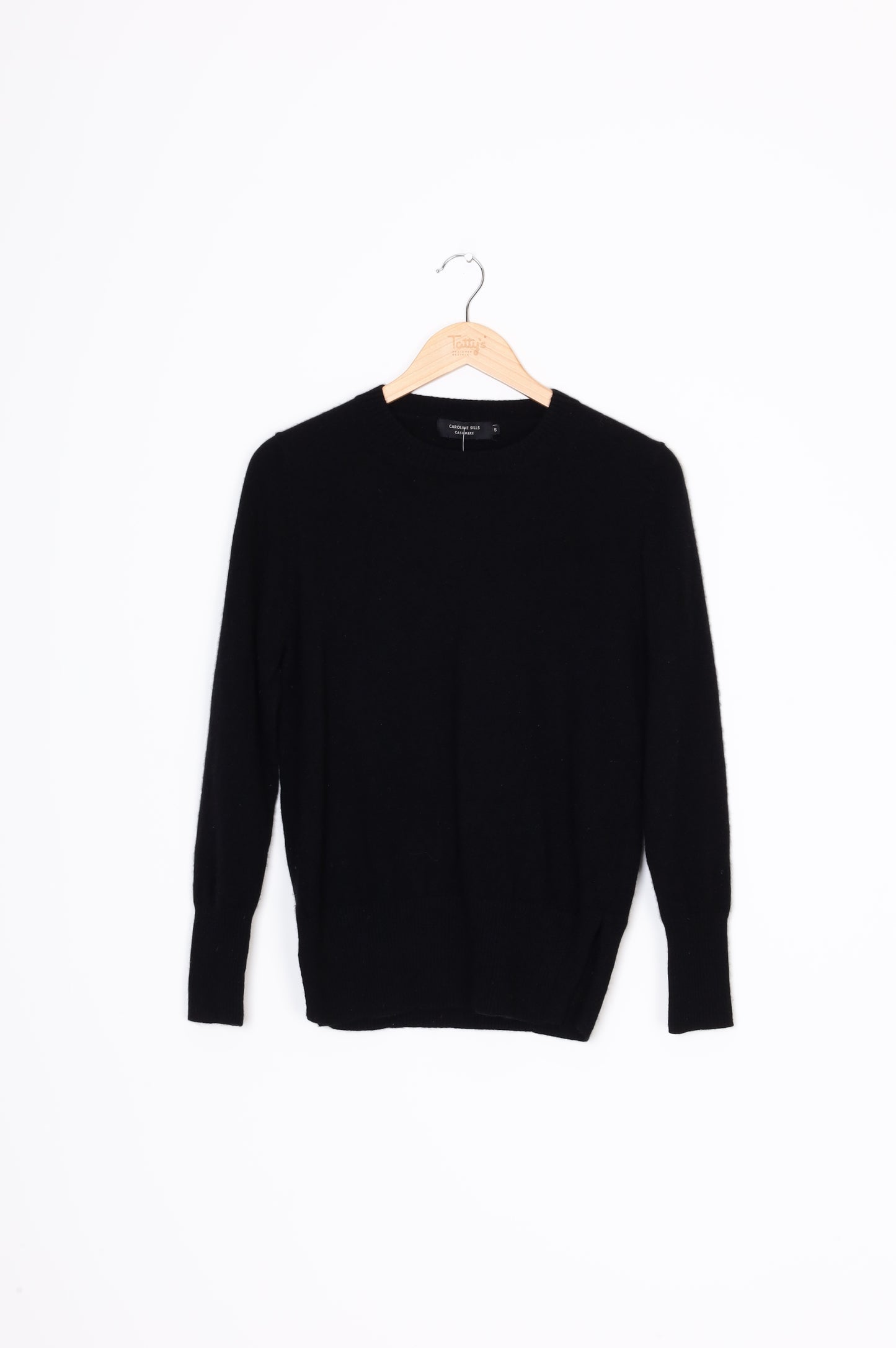 Caroline Sills Womens Black Jumper Size S