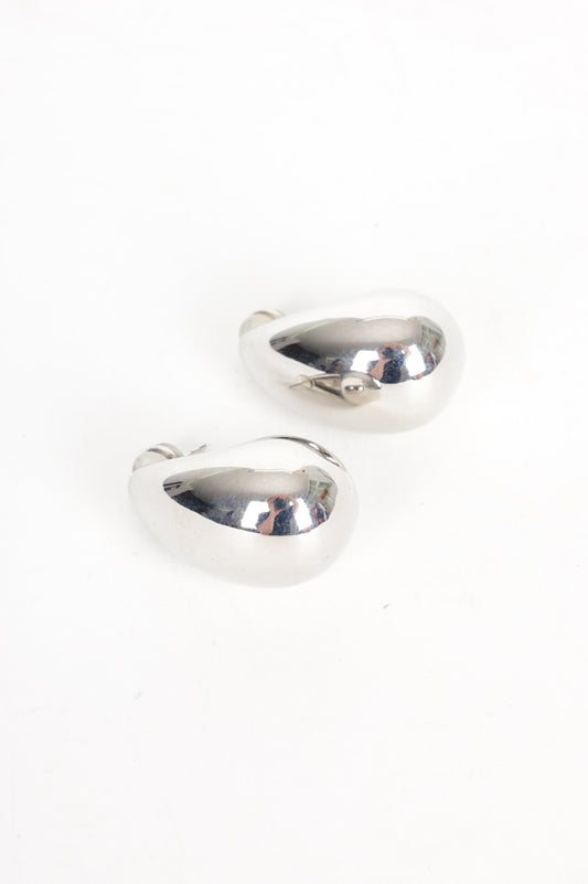 Porter Womens Silver Earrings Size O/S