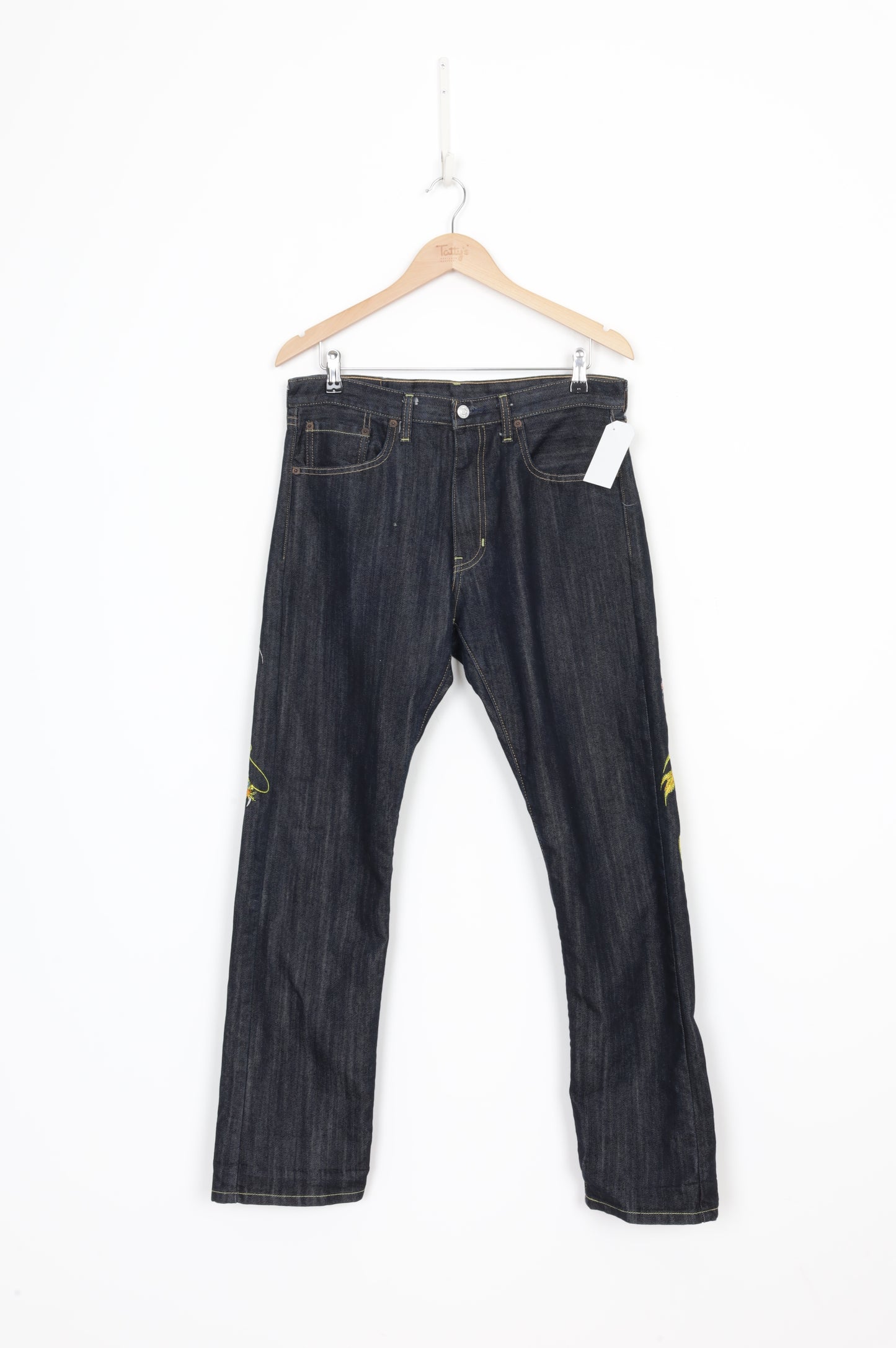 Sugoi japan tattoo Womens Blue Jeans Size L