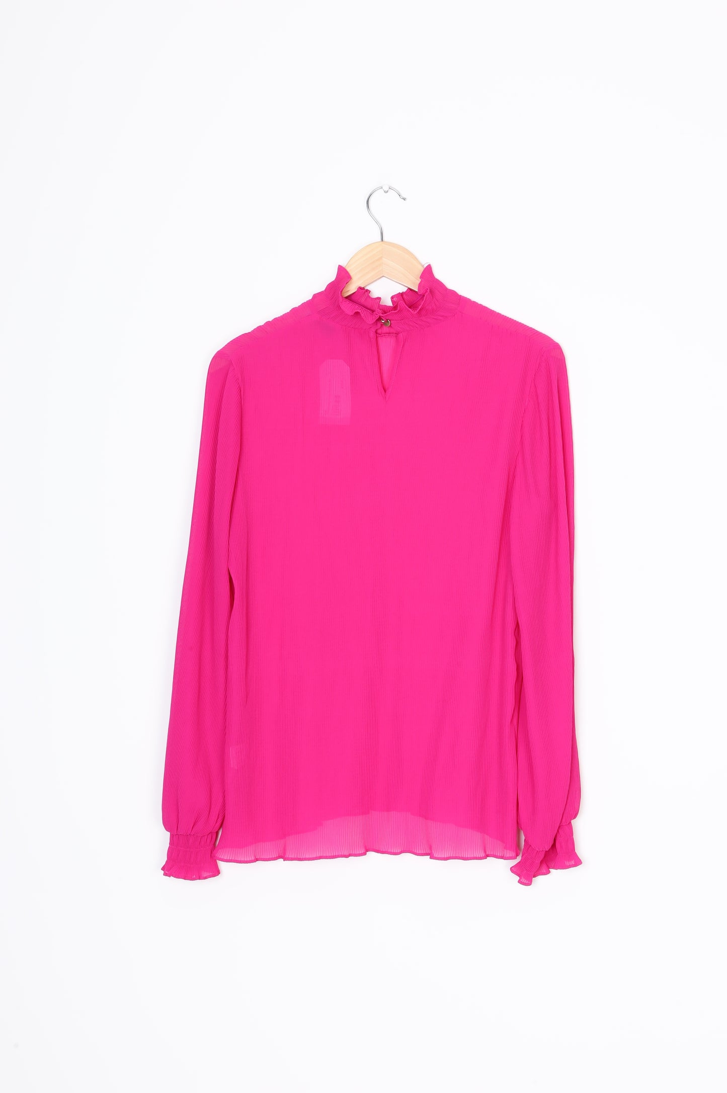 Kate Sylvester Womens Pink Blouse Size 12