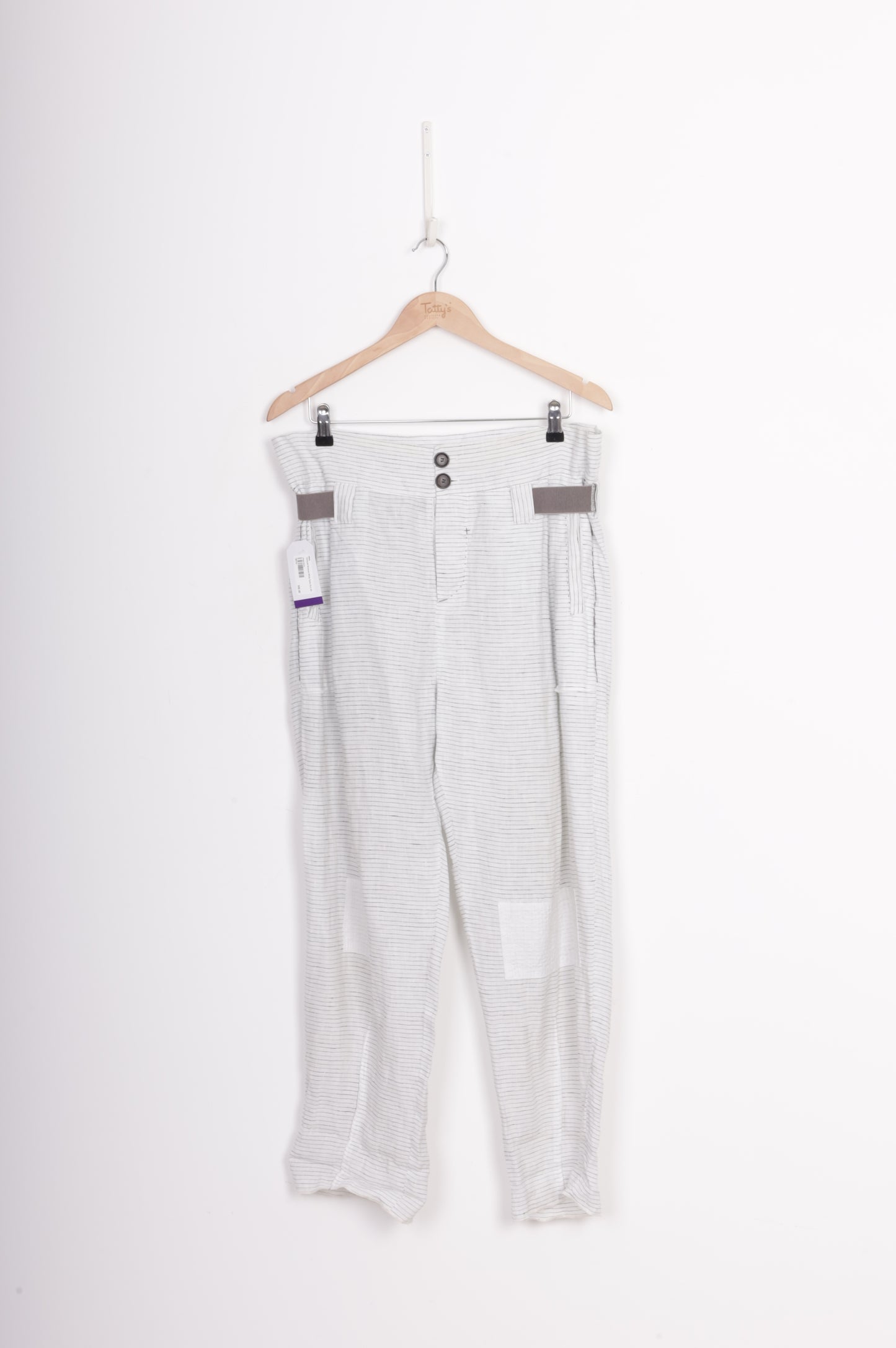 Umitunal Womens White Pants Size XS