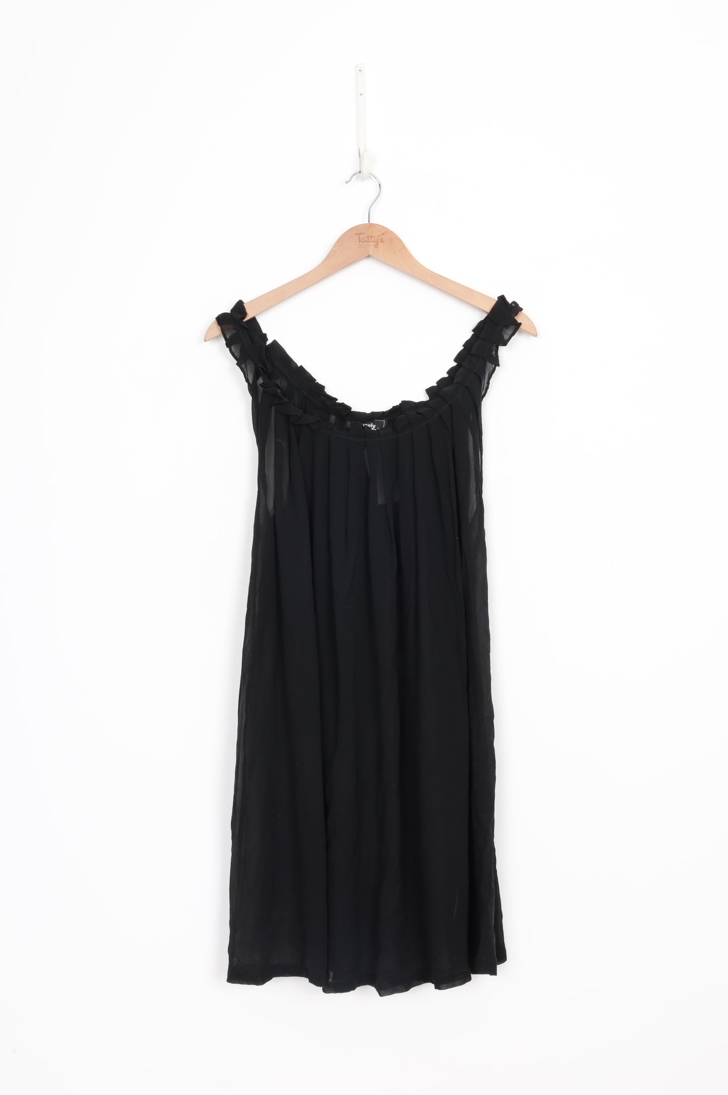Lonely Hearts Womens Black Dress Size 10