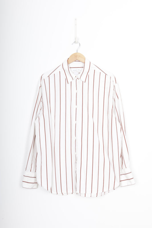 Assembly Label Womens White Shirt Size 14