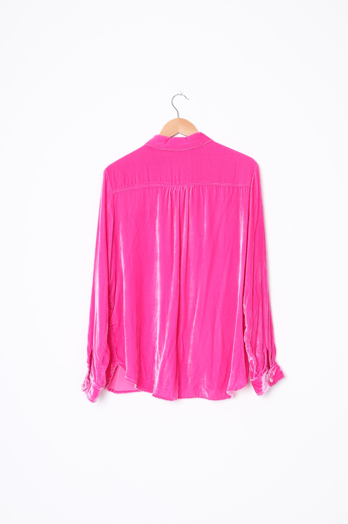 David Pond Womens Pink Shirt Size 10