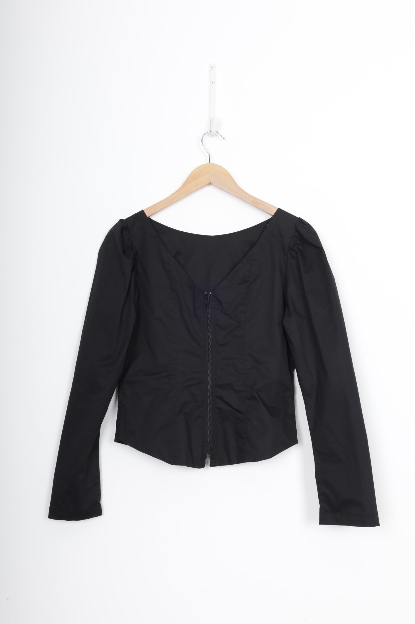 Caitlin Crisp Womens Black Top Size 12