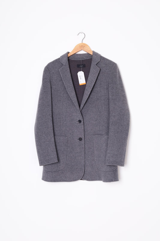 Joseph Womens Grey Blazer Size EU 38