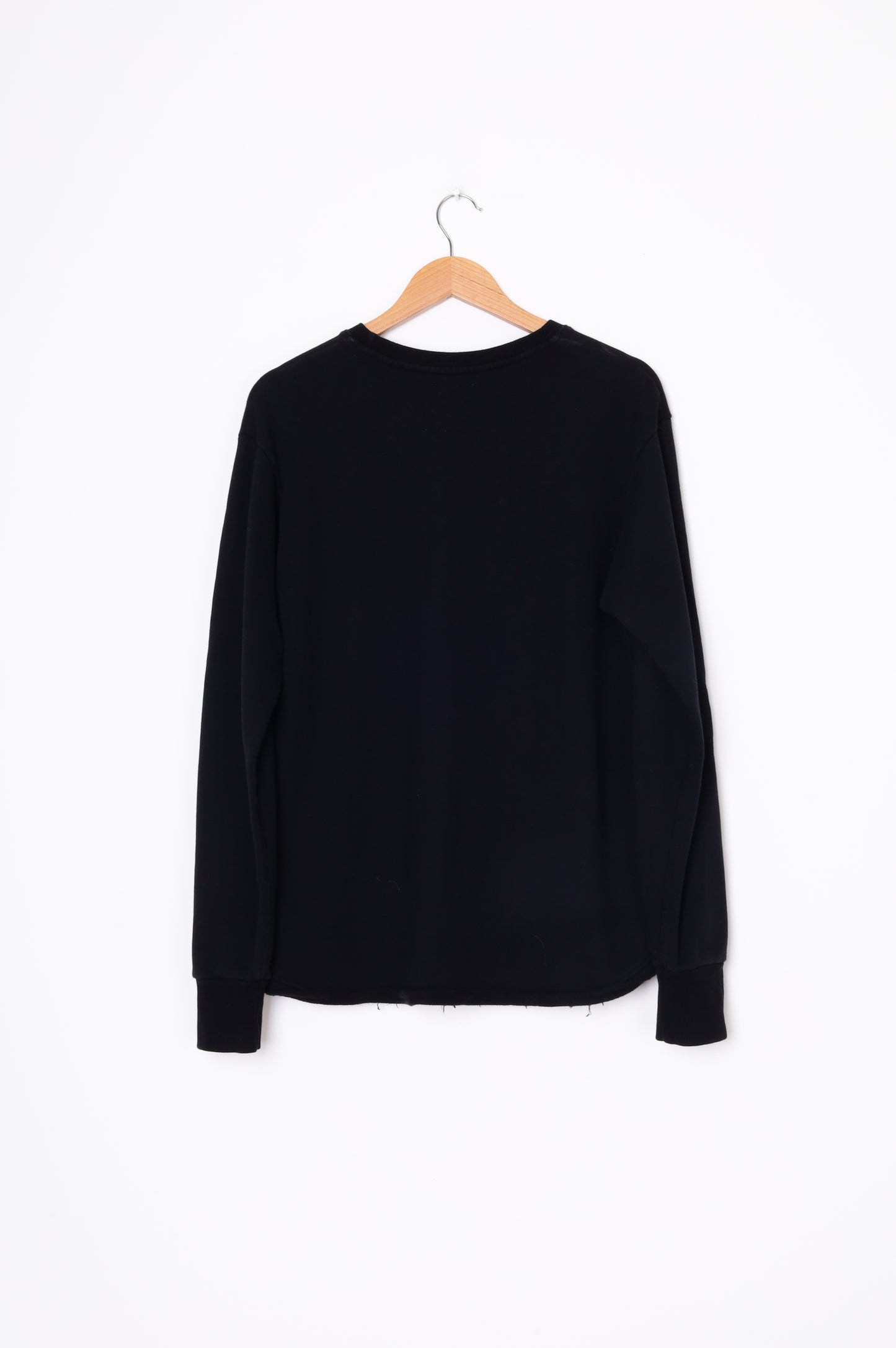 remain Womens Black Sweatshirt Size 12
