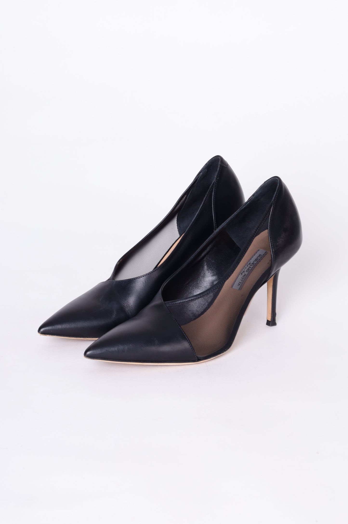 Guglielmo Rotta Womens Black Heels Size EU 39