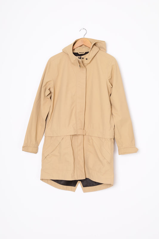 Huffer Womens Yellow Coat Size 10