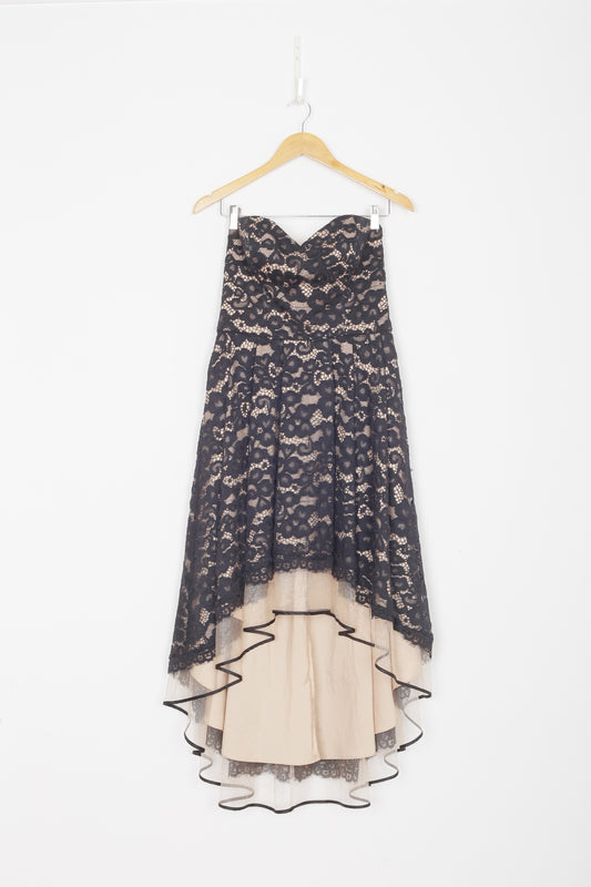 Aidan Mattox Womens Black Dress Size 44
