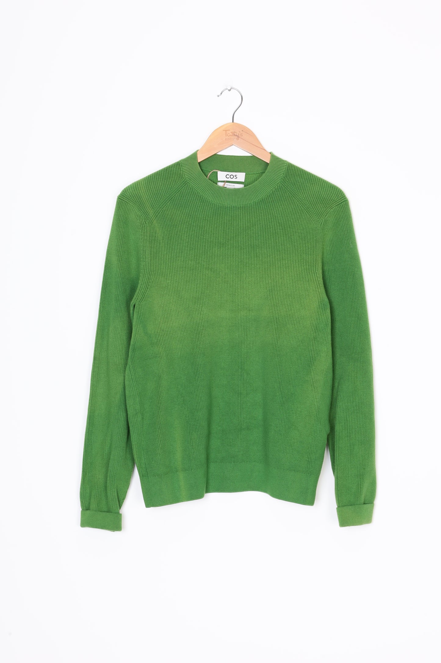 Cos Mens Green Jumper Size S
