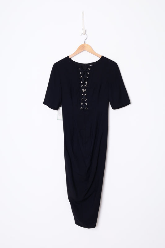 Sport Max - Vintage Womens Black Dress Size 10