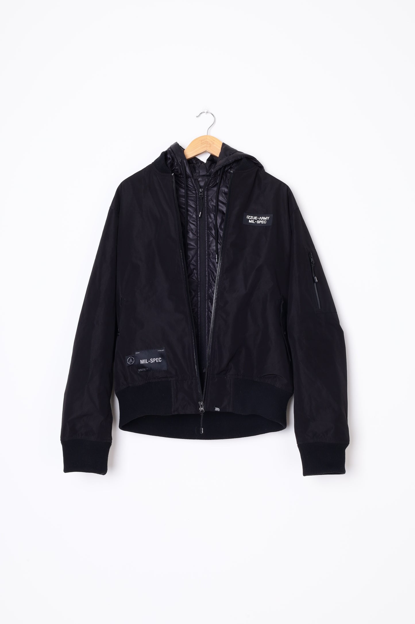 Izzue Mens Black Jacket Size XL