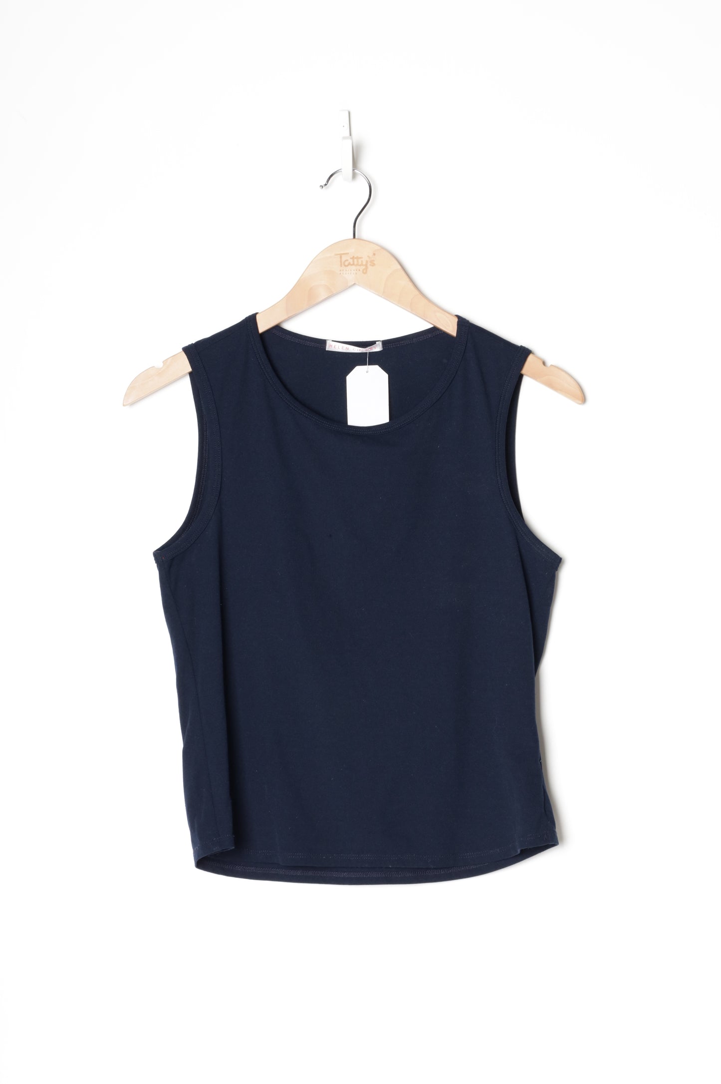 Helen Cherry Womens Blue Top Size L