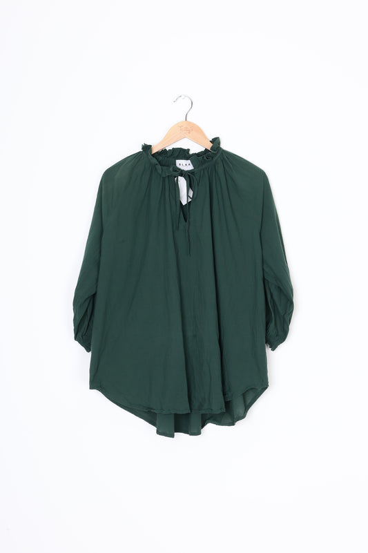 Blak Love Womens Green Blouse Size 12
