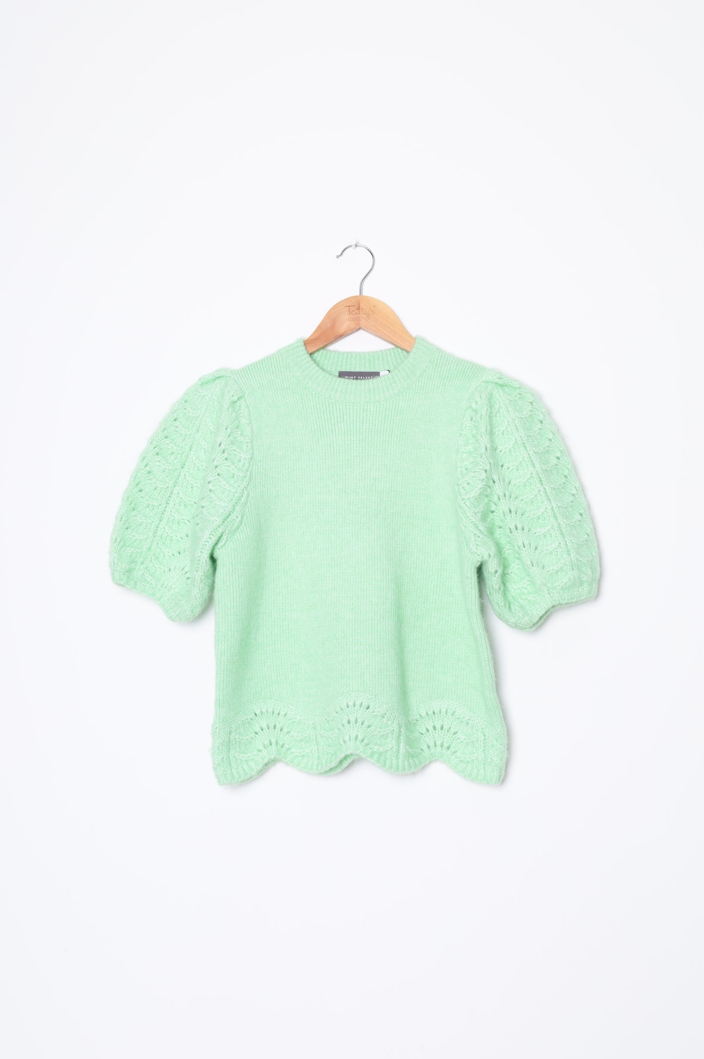 Mint Velvet Womens Green Top Size S