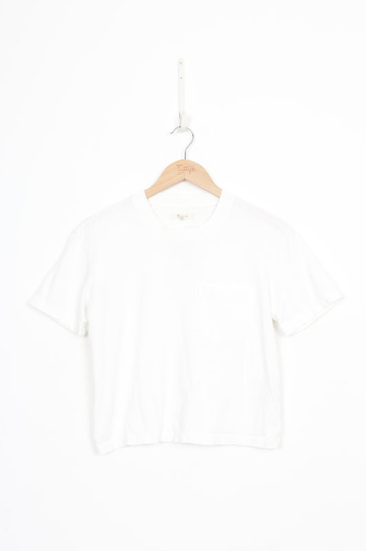 Madewell Womens White T-shirt Size XS
