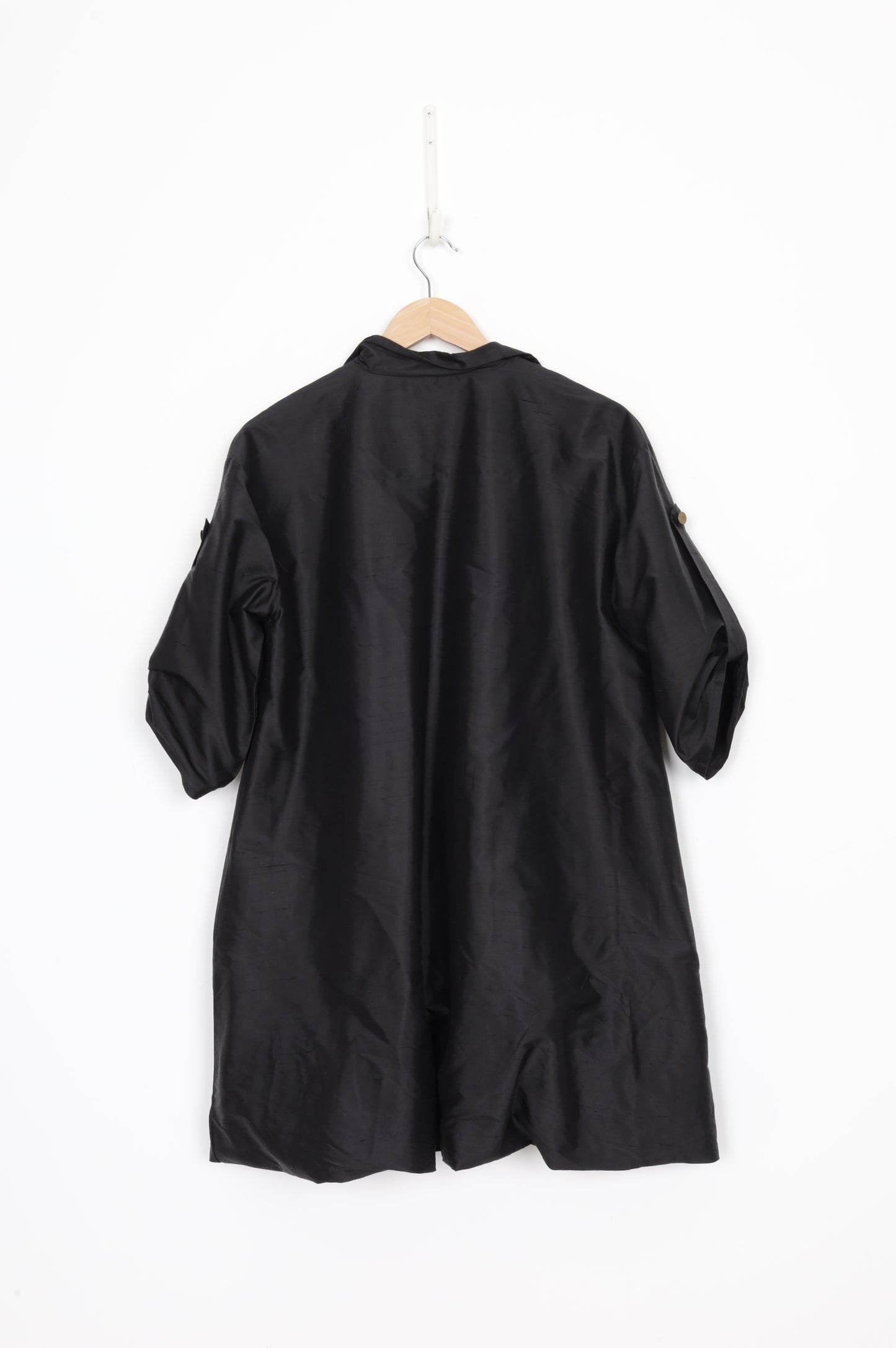 Madame Hawke by Ruby Womens Black Coat Size S