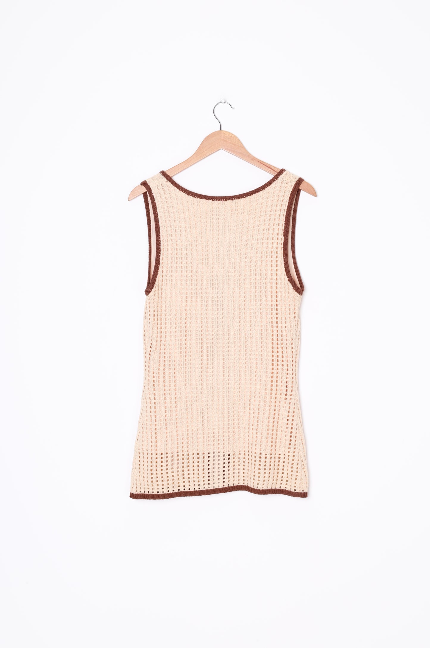 The Lullaby Club Womens Beige Vest Size M