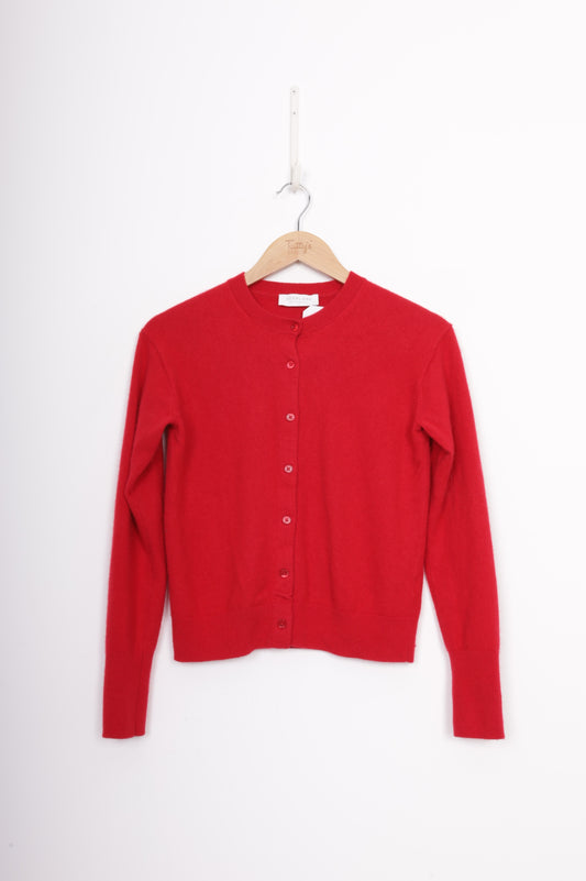 Everlane Womens Red Cardigan Size M