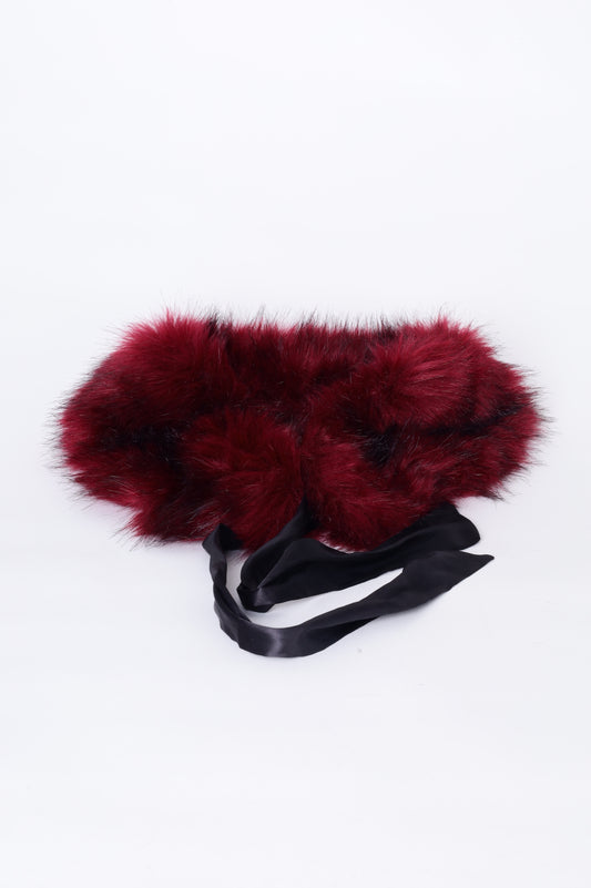 No Label Womens Red Scarf Size O/S