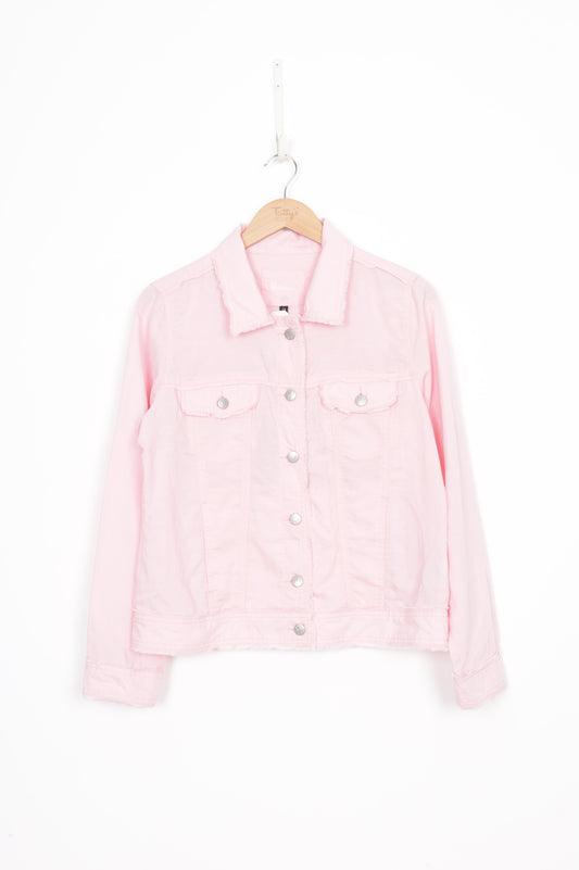 Vassalli  Womens Pink Jacket Size 12