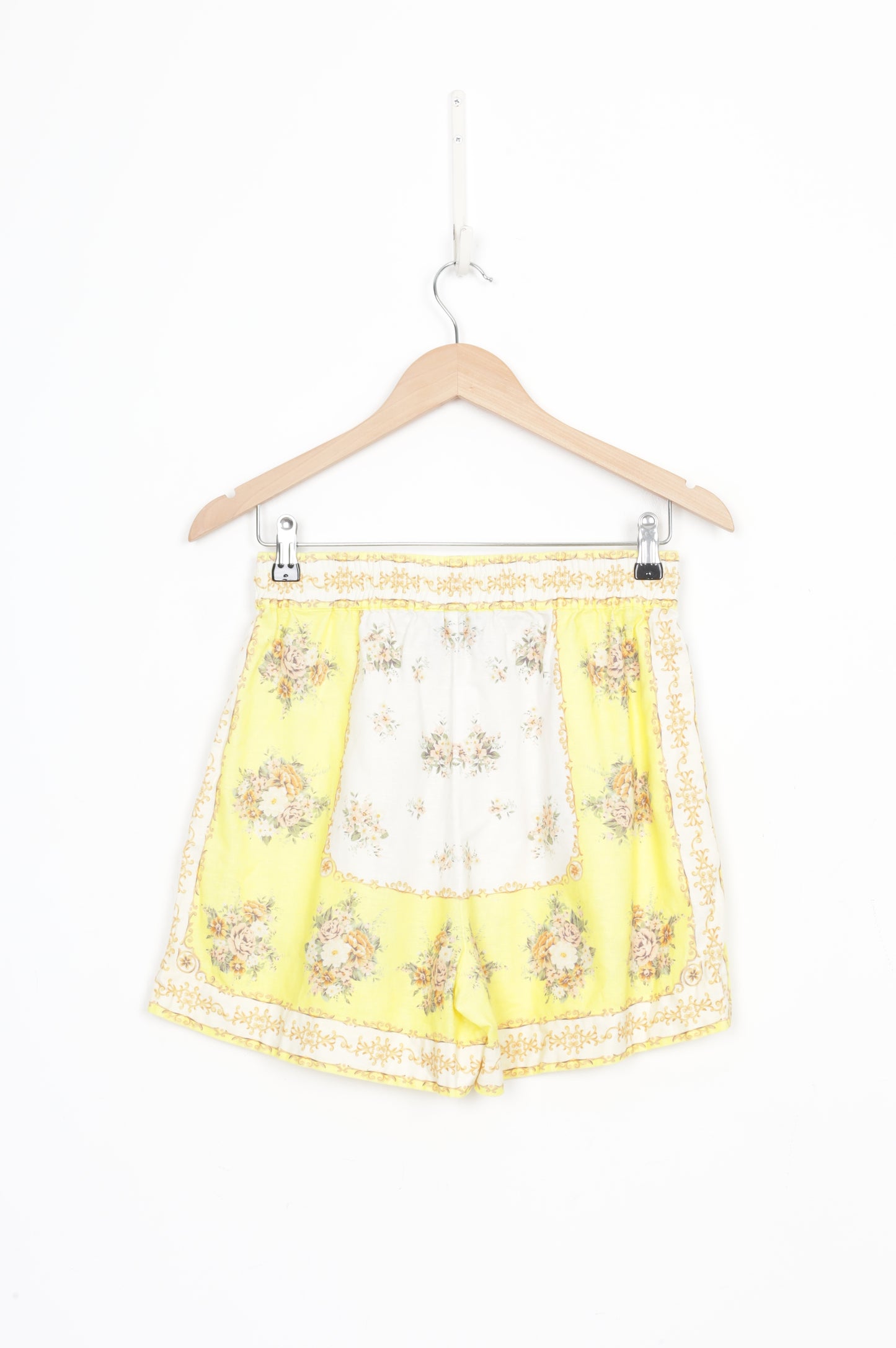 Alemais Womens Yellow Shorts Size 8