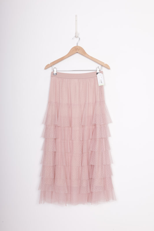 Loobie's Story Womens Pink Skirt Size 8