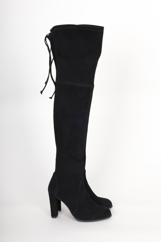 Stuart Weitzman Womens Black Boots  Size EU 38