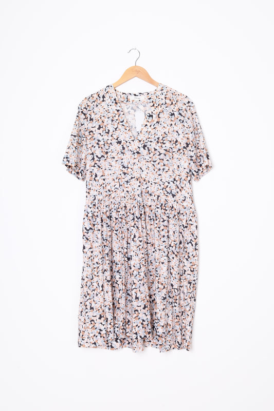 juliette hogan Womens White Dress Size 12