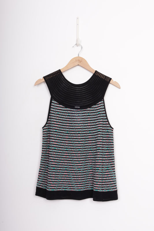 Missoni Womens Black Top Size 44