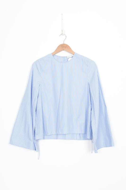 Scanlan Theodore Womens Blue Top Size 8