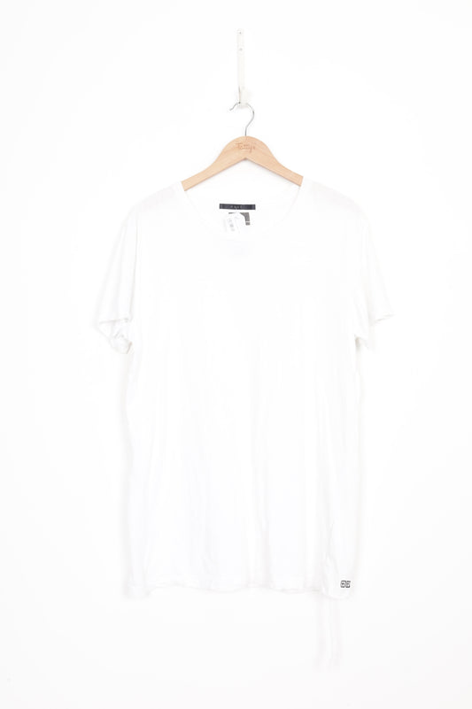Ksubi Womens White T-shirt Size L