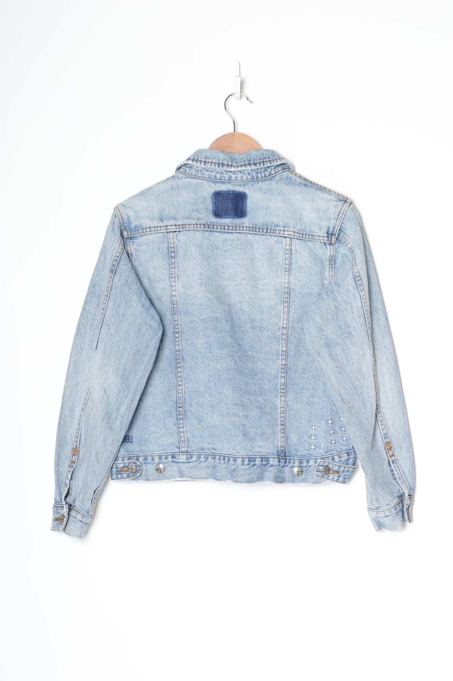 Ksubi Womens Blue Jacket Size L