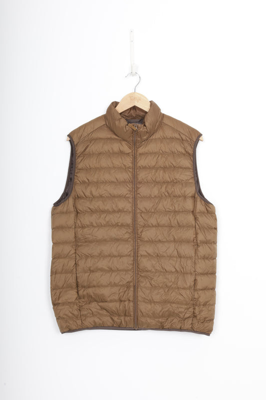 Uniqlo Mens Brown Vest Size L