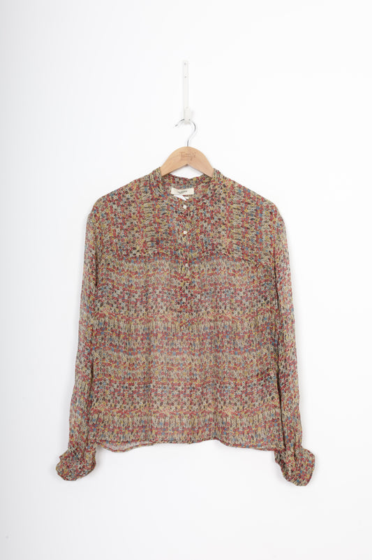 Isabel Marant Etoile Womens Multi Blouse Size 40