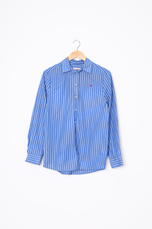 Maggie Marilyn Womens Blue Shirt Size 6