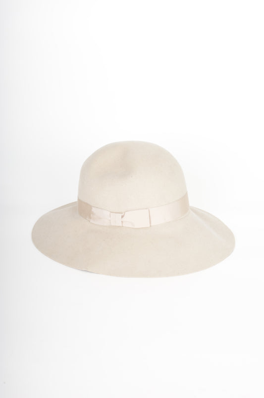 Helen Kaminski Womens Cream  Hat Size M