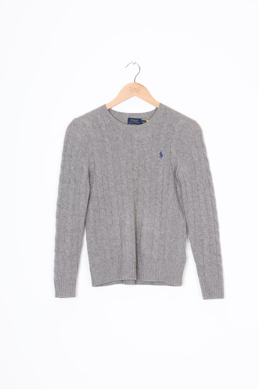 Polo Ralph Lauren Womens Grey Jumper Size S