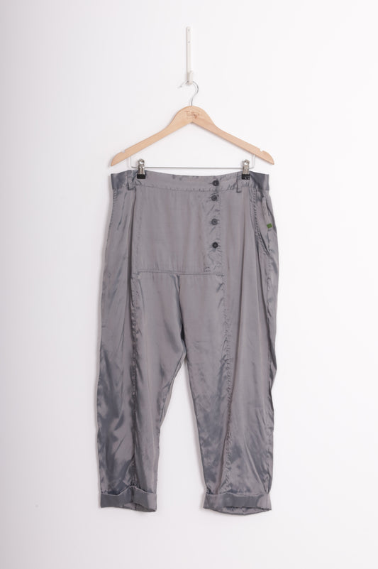 Taylor Womens Grey Pants Size L