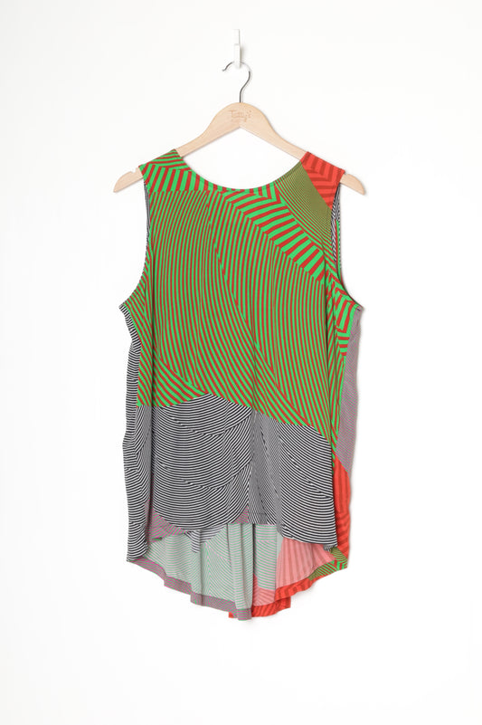 Elk Womens Green Top Size 12