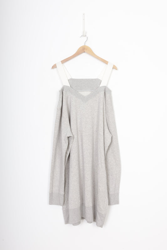 MM6 Maison Margiela Womens Grey Dress Size XL