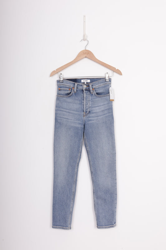 RE/DONE Womens Blue Jeans Size W 25