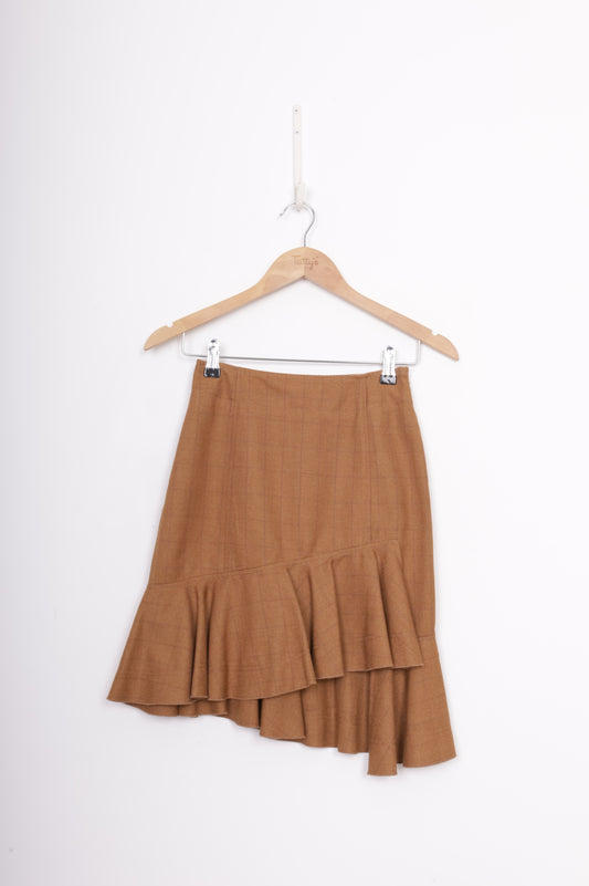 Karen Walker Womens Brown Skirt Size 4