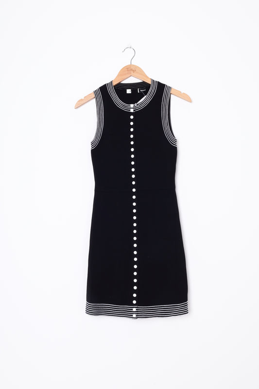 Sandro Womens Black Dress Size EU 36
