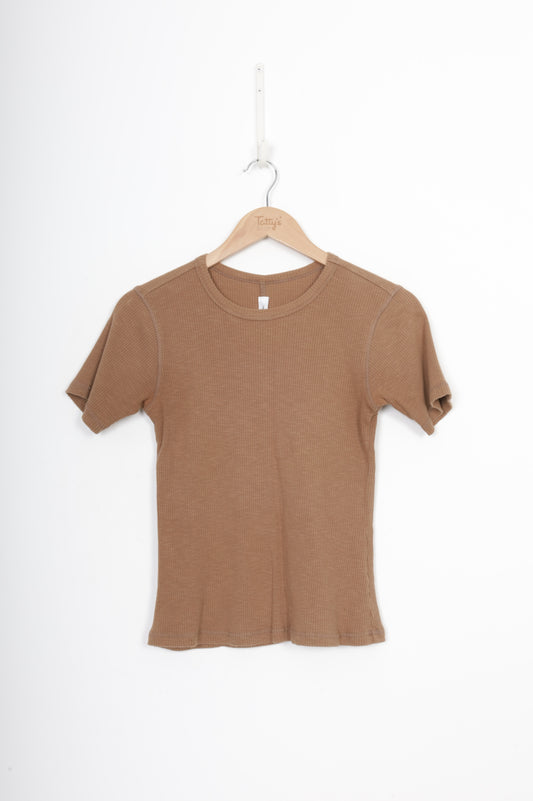 Commoners Womens Brown Top Size 8