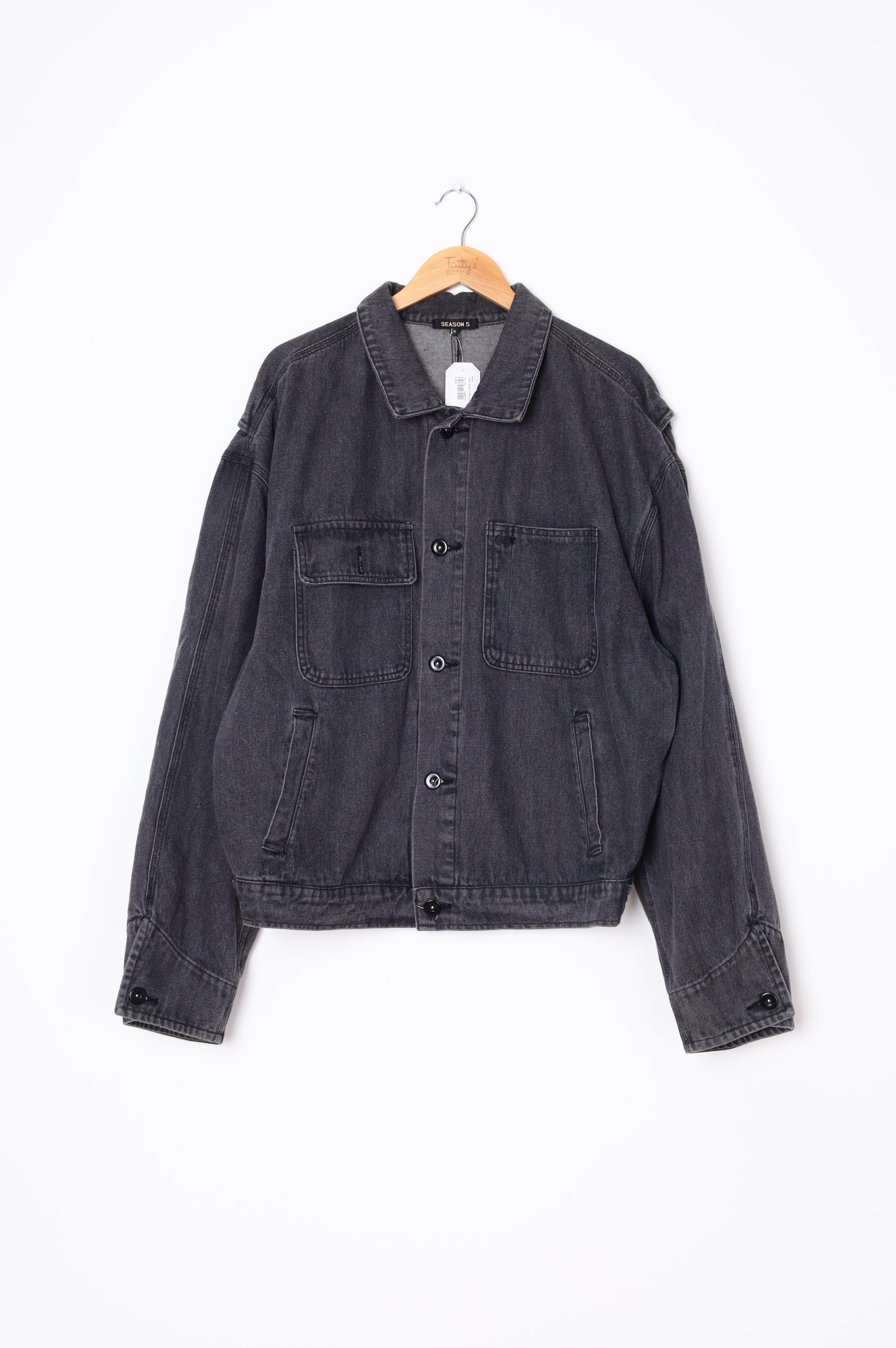Yeezy Season 5 Mens Black Jacket Size M